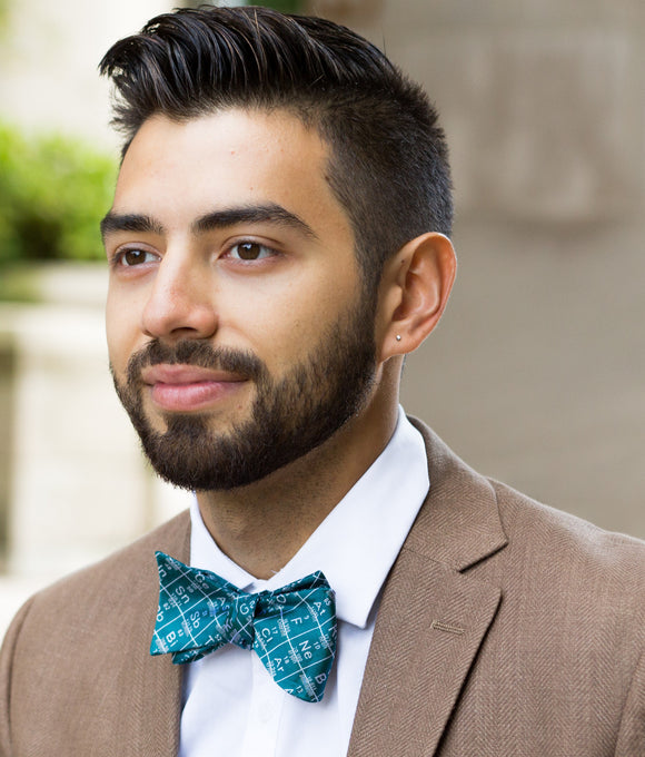 Smart Nerdy Science Math Literature Bow Tie