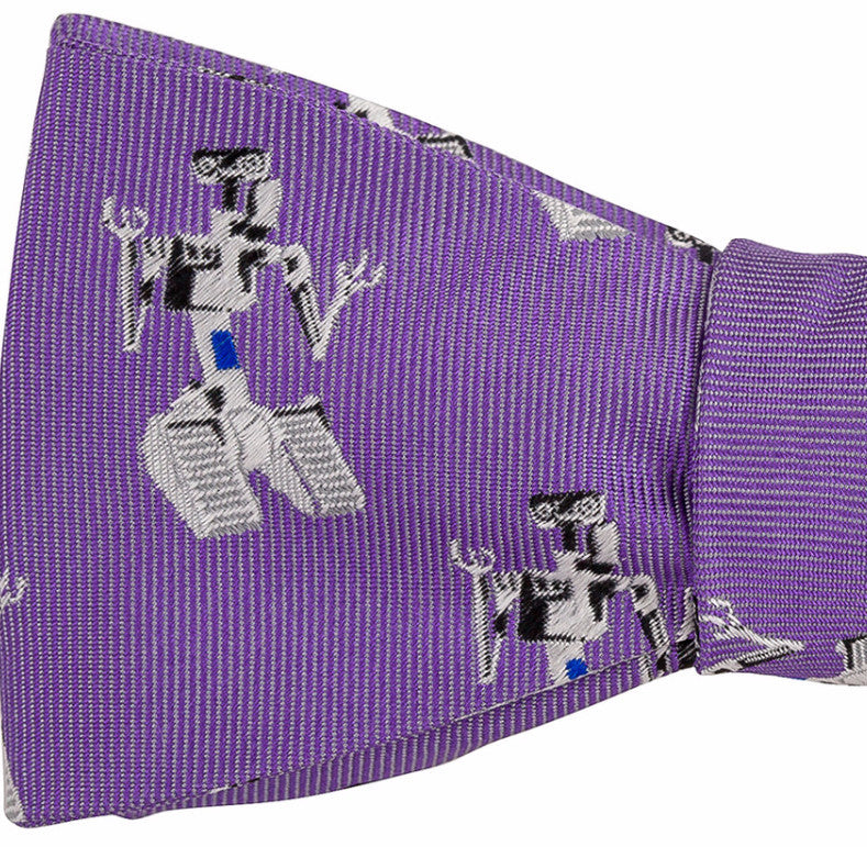 Robot Bow Tie - OoOtie Bowties - One-of-a-Kind Creative Bow Ties 