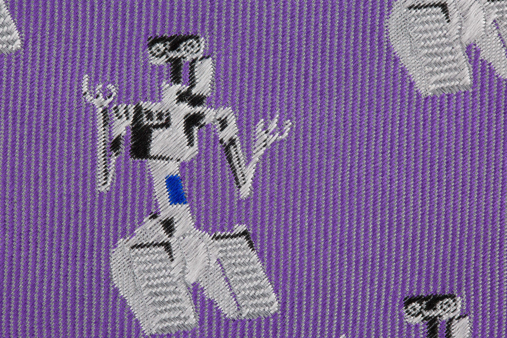 Robot Bow Tie - OoOtie Bowties - One-of-a-Kind Creative Bow Ties 