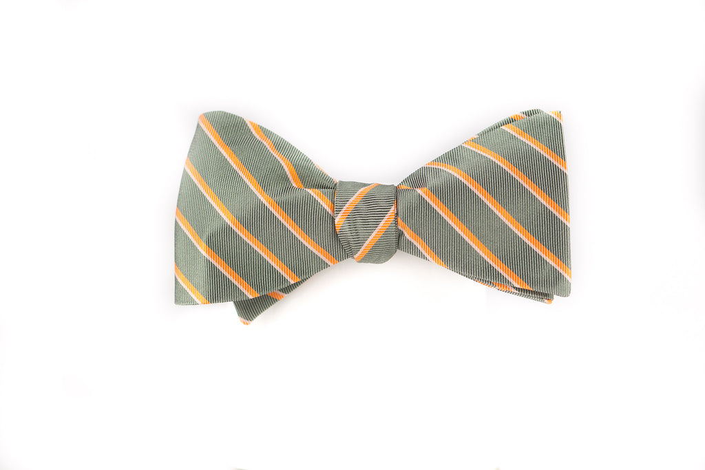 2017 Pantone Stripes Bow Tie - OoOtie Bowties - One-of-a-Kind Creative Bow Ties 