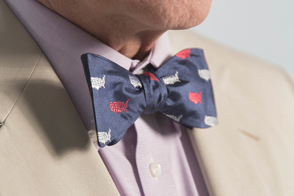 America Bow Tie - OoOtie Bowties - One-of-a-Kind Creative Bow Ties 
