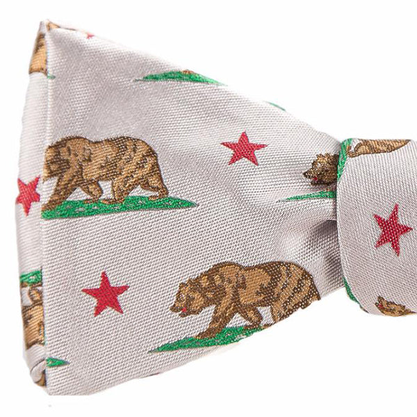 California State Flag Bow Tie - OoOtie Bowties - One-of-a-Kind Creative Bow Ties 