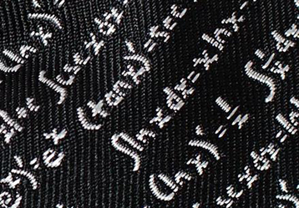 Chalkboard Math Proofs Bow Tie - OoOtie Bowties - One-of-a-Kind Creative Bow Ties 