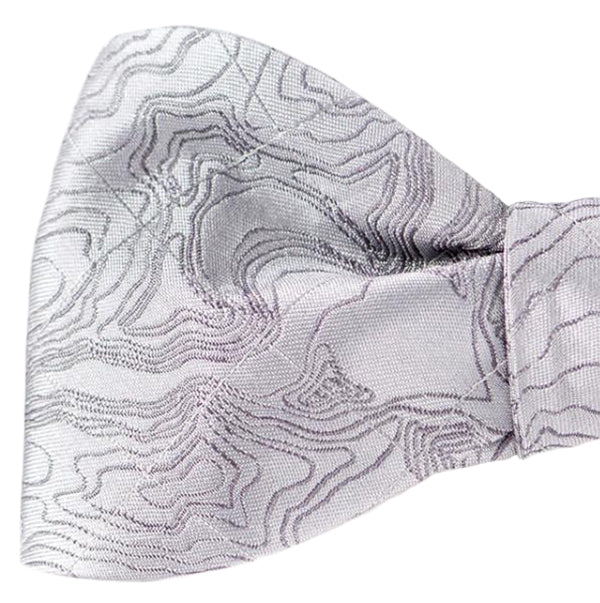 Contour Map Bow Tie - OoOtie Bowties - One-of-a-Kind Creative Bow Ties 
