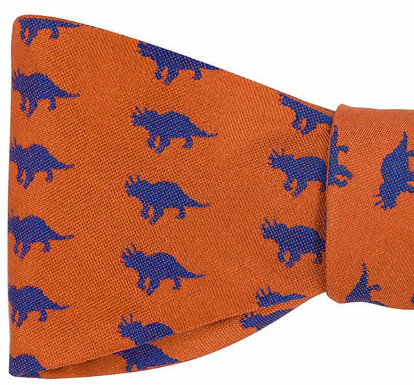 Dinosaur Bow Tie Version 2.0 - OoOtie Bowties - One-of-a-Kind Creative Bow Ties 