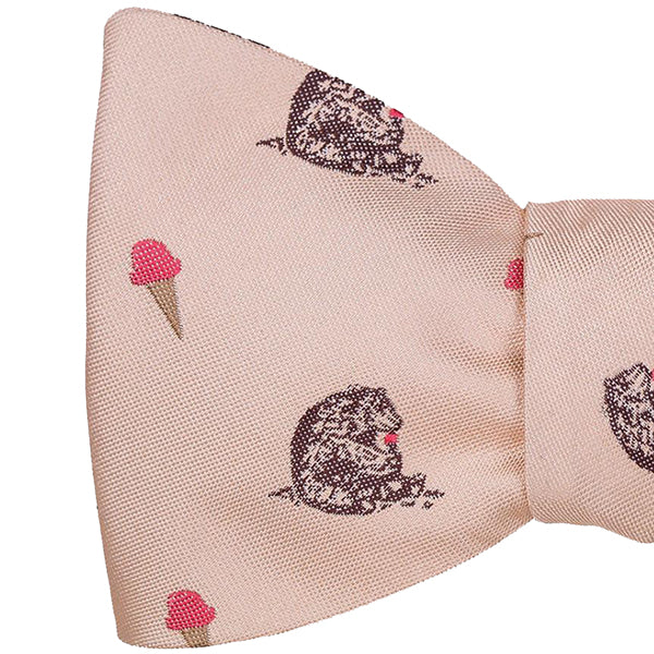 Sugar Bear and Ice Cream Bow Tie - OoOtie Bowties - One-of-a-Kind Creative Bow Ties 