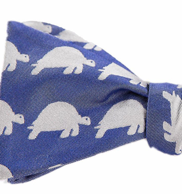 Tortoise Bow Tie - Adult Pre-Tied - OoOtie Bowties - One-of-a-Kind Creative Bow Ties 